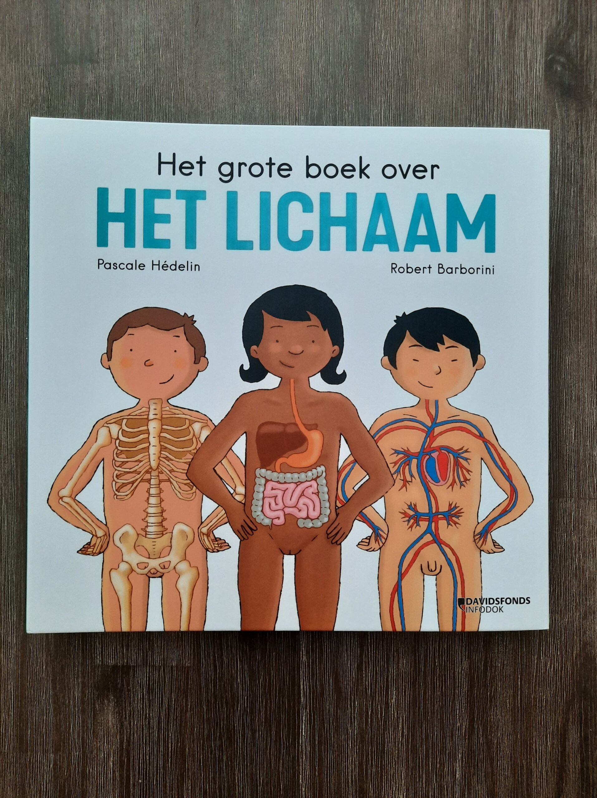kinderboek over het menselijk lichaam